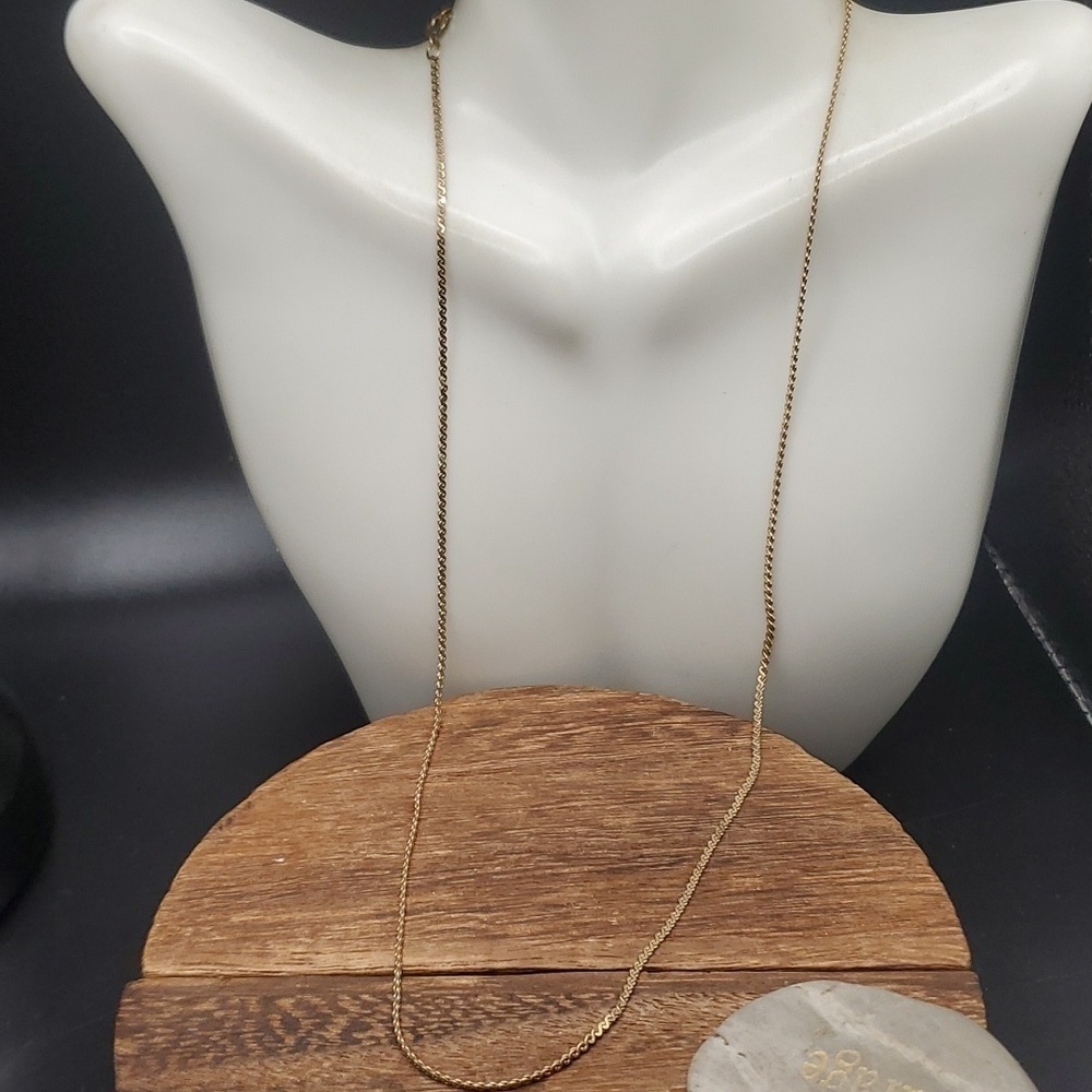 12 k gf N2908 snake‎ chain necklace